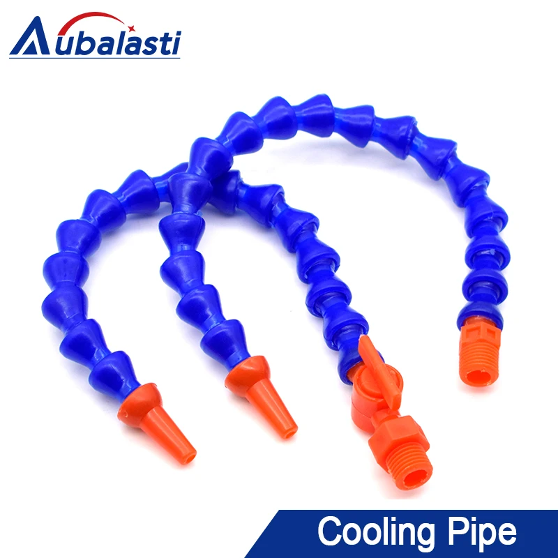 

10 Pcs Machine Tool Plastic Cooling Pipe Machine Tool Water Pipe Lathe With Switch For Lathe Milling CNC Machine Cooling Tube