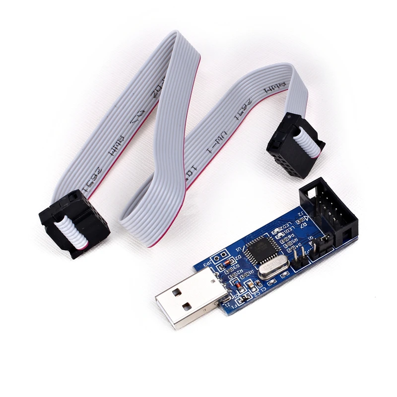 100% новый LC 01 1 компл./лот Новый USBASP USBISP AVR программист USB ISP ASP ATMEGA8 ATMEGA128 Поддержка Win7