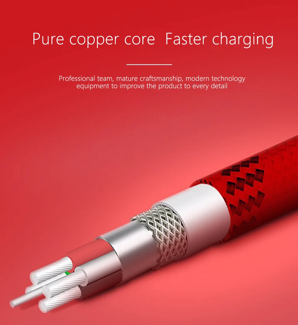 NOHON Nylon Fast Charging Data USB Cable For Apple 8Pin For iPhone XS MAX XR X 7 6 8 5S Plus For iPad Mini Lighting Charger Cord (8)