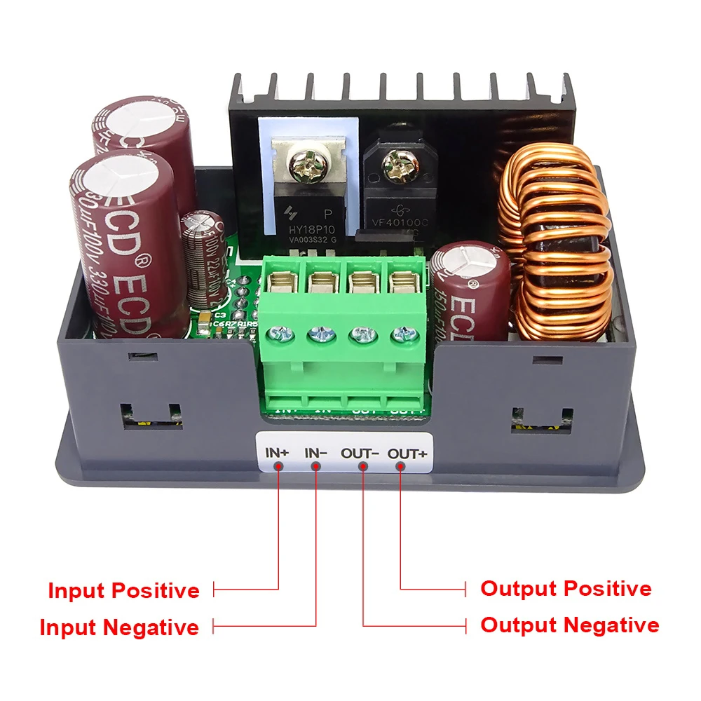 DPS8005 programmable constant voltage current Step-down power supply module Voltmeter Ammeter buck converter 80V 5A 40%Off