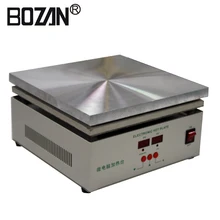 Электронная плита станция предварительного нагрева для PCB SMD подогреватель BGA Цифровая Платформа термостата нагревательная плита станция предварительного нагрева BOZAN