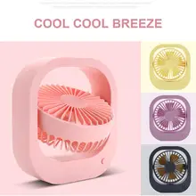 Mini USB Fan Wireless Rechargeable Battery Powered Quiet Table Fan 360 Degrees Rotation Anti-slip Rubber Pad For Office Home 40 20 40cm 360 degrees rotation multipurpose movable laptop table anti slip height adjustable notebook computer desks