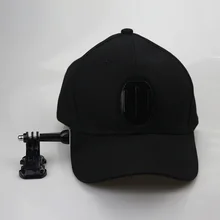 Sport Cap Sun Hat For Gopro Accessories Buckle Base Mount J Hook for Go pro Hero 3+ 4 SJCAM SJ4000 SJ5000 SJ6000 Action Camera