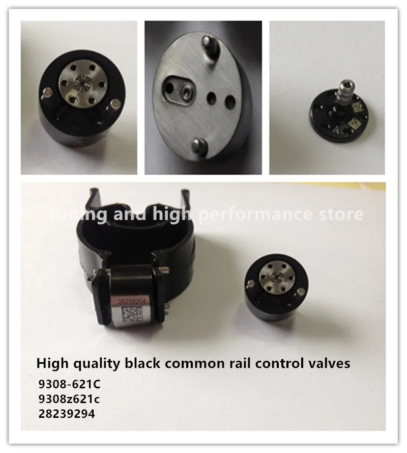 

High quality black diesel common rail injector valves fuel injector control valve 28239294 9308z621c 9308z621c 28440421