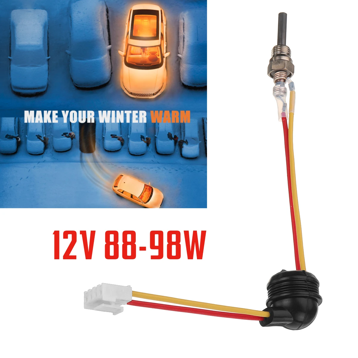 

12V 88W-98W Auto Car Truck Boat Parking Heater Ceramic Pin Glow Plug For Air for Diesel Parking Heater Parts