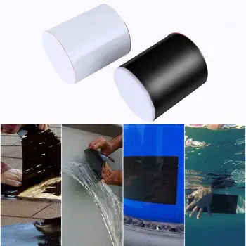 

1.52M Super Strong Waterproof Stop Leaks Seal Repair Tape Performance Self Fiber Fix Adhesive Sticker