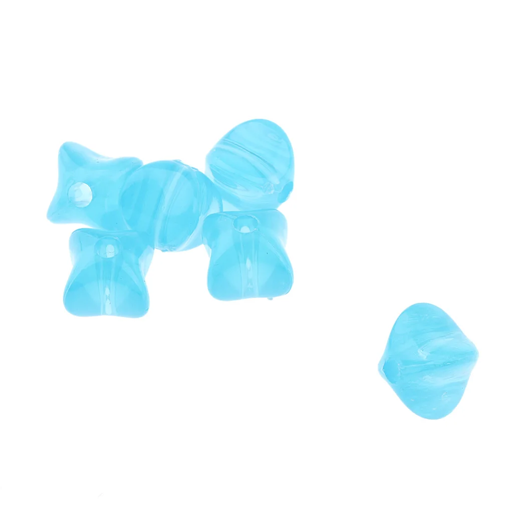 100g Square Jelly Shape Sew on Beads Acrylic for Clothes Bags Hats Sewing