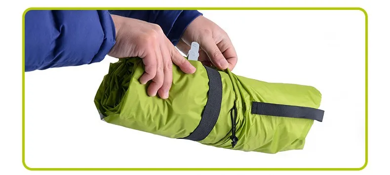 Naturehike Ultralight Outdoor Air Mattress Moistureproof Inflatable Air Mat With TPU Camping Bed Tent Camping Mat Sleeping Pad 5