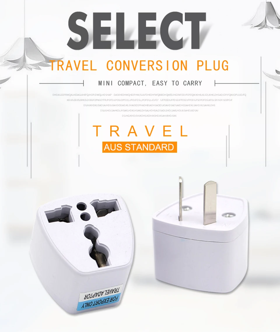 Multifunction AUS Travel Conversion Socket To The Australia New Zealand Transform Plugs Adapter travel Abroad Gadgets (1)