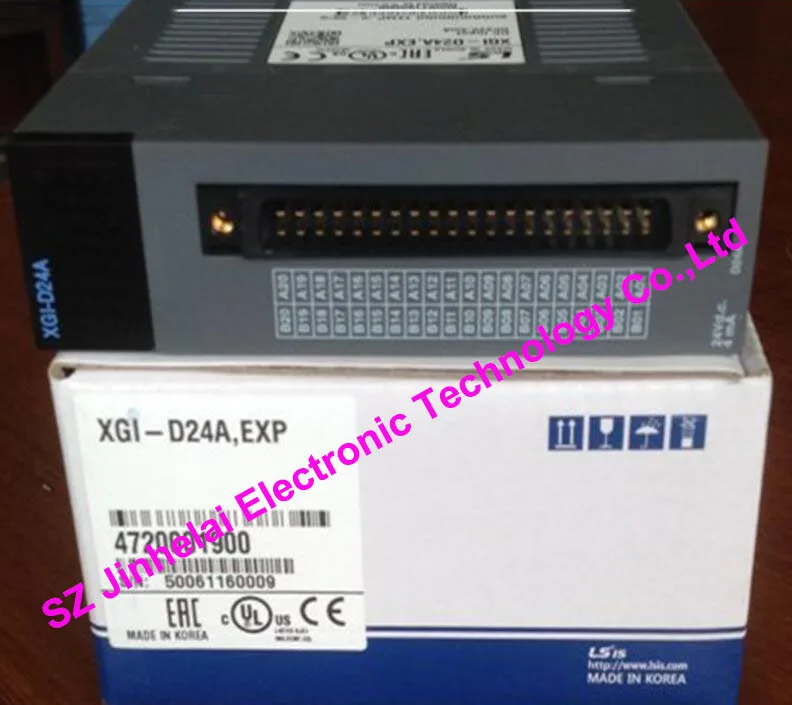 100% New and original XGI-D24A LS PLC Input unit, DC24V Input 32 points, (Sink/Source)