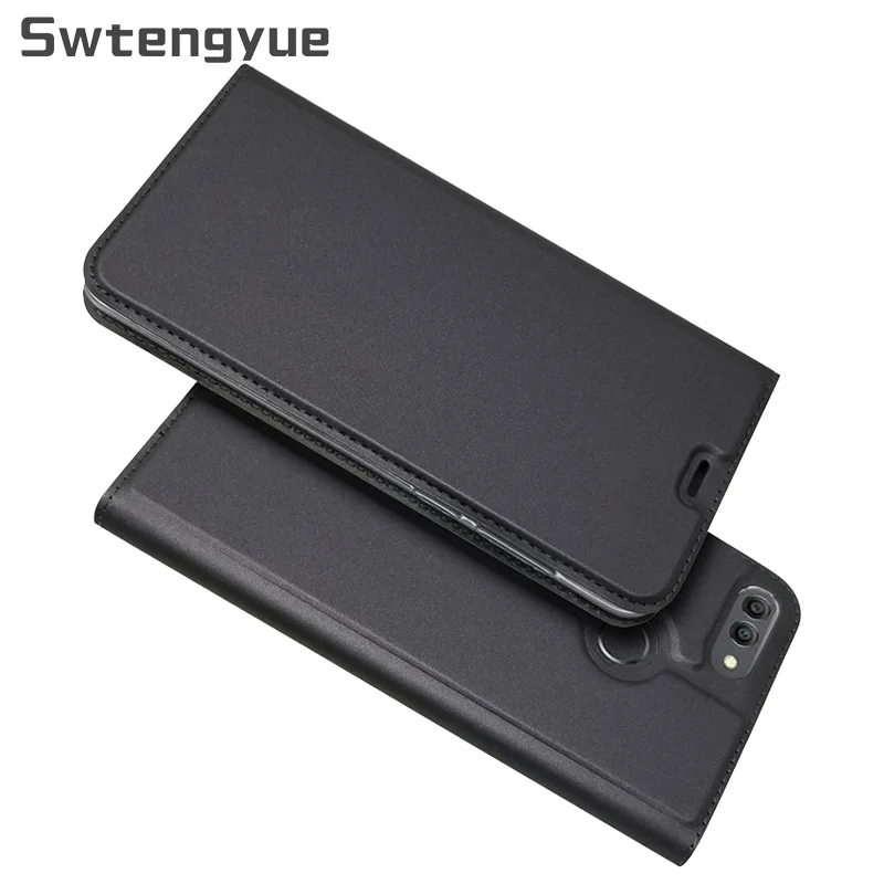 

Y9 2018 PU Leather Cases For Fundas Huawei Y9 2018 Case Luxury Filp Wallet Magnet Cover For Huawei Y9 2018 Stand Case