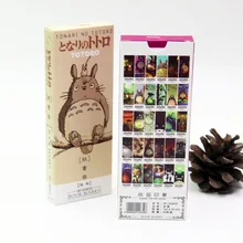 32 шт./компл. с героями мультфильма «Тоторо» и Закладка для книги Аниме Бумажные Страницы держатель карты канцелярские офисные школьные принадлежности, блокноты в separador de libros F392