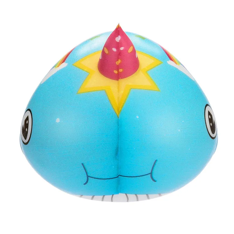 New Fun Toys Kawaii Narwhal Slow Rising Cream Scented Stress Relief Toys Gifts 