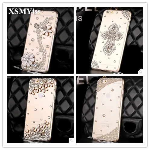 Чехол для телефона XSMYiss iphone 12 mini 11 Pro MAX X XS XR 5S 6S 7 8 PLUS мягкий чехол из ТПУ со стразами