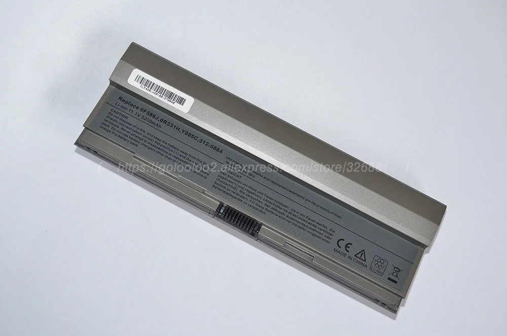 Golooloo Батарея для dell Latitude E4200 00009 312 0864 451 10644 F586J 453 10069 R331H R640C R841C W343C W346C X784C Y082C|battery for
