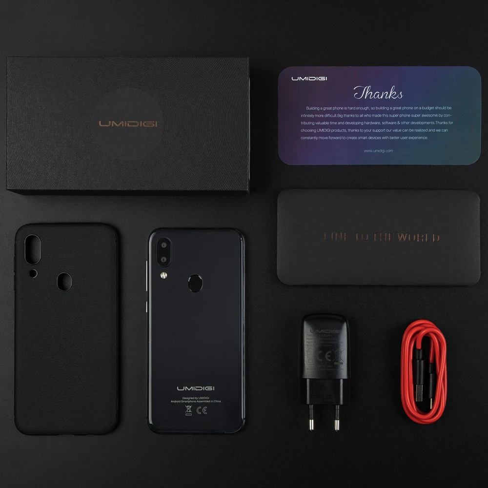 UMIDIGI A3 Глобальный Band 5 &quotincell HD + дисплей 2 ГБ 16 смартфон Quad Core Android 8 1 12MP 5MP Face Unlock