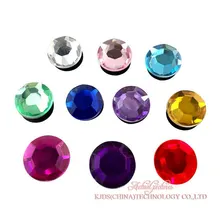 Одна 1 шт. кристаллические ПВХ подвески для обуви, пряжки для обуви аксессуары подходят браслеты Croc JIBZ, Детская Вечеринка X-mas подарок