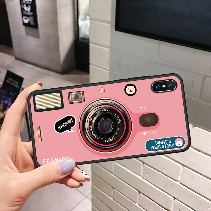 

Original for xiaomi redmi 7 note 7case Camera Blue Ray Phone Cover For redmi k20 k20 pro S2 note 4 5 6 note6/7pro 4 5 6 6A 5Plus