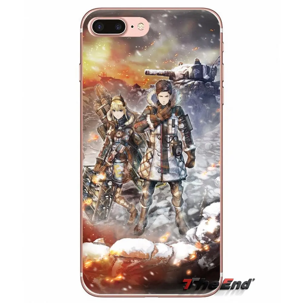 

Valkyria Chronicles Silicone Phone Case Cover For HTC U11 One M7 M8 A9 M9 M10 E9 Desire 630 530 626 628 816 820 Motorola G G2 G3