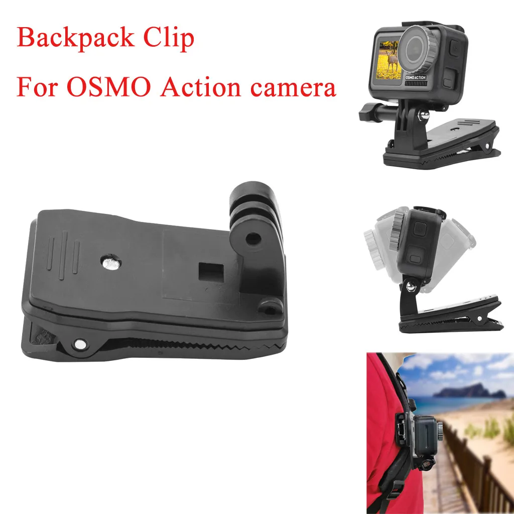 

2019 Portable Suitable Expansion Buckle Backpack Clip For DJI OSMO Action Camera convenient and practical good looking