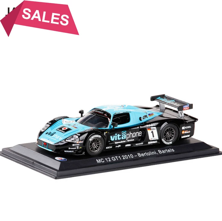 

New 1/43 Scale Italy Maserati MC12GT1 2010 #1 Racing Alloy Car Diecast Metal Model Toy For Gift Collection Free Shipping