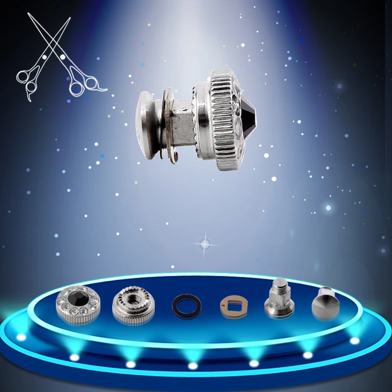 

Hair Styling Accessory 10 sets/lot Full Set Of Hair Scissor Parts Screw Hairdresser Barber Tools Accessories Screws Stainless