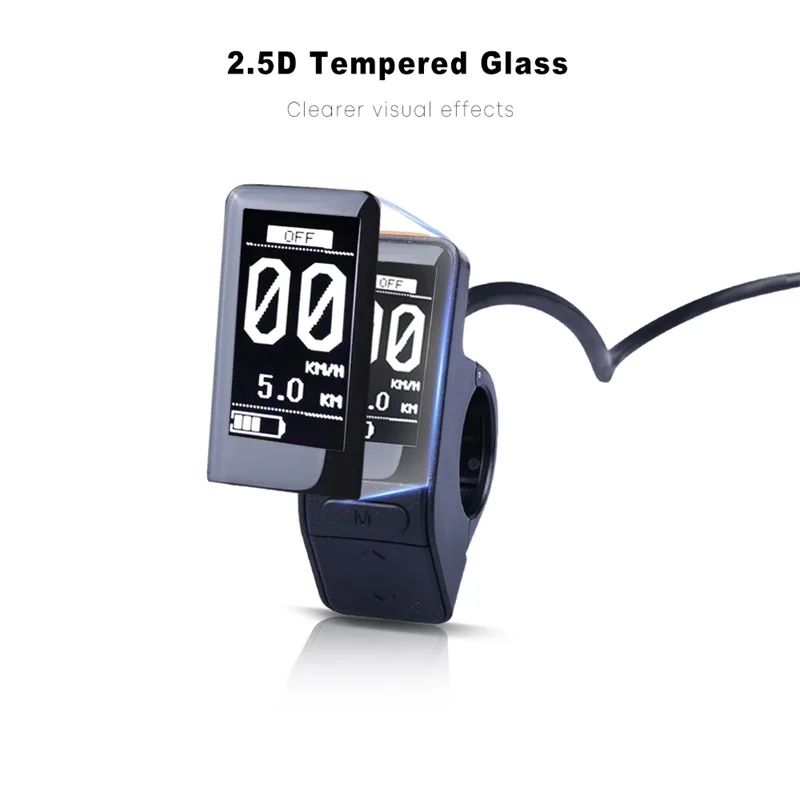 Clearance SW102 LCD Mini Electric Bike Display Waterproof Speed Controller For Bafang BBS01 BBS02 BBSHD Mid Motor E bicycle Conversion Kit 6