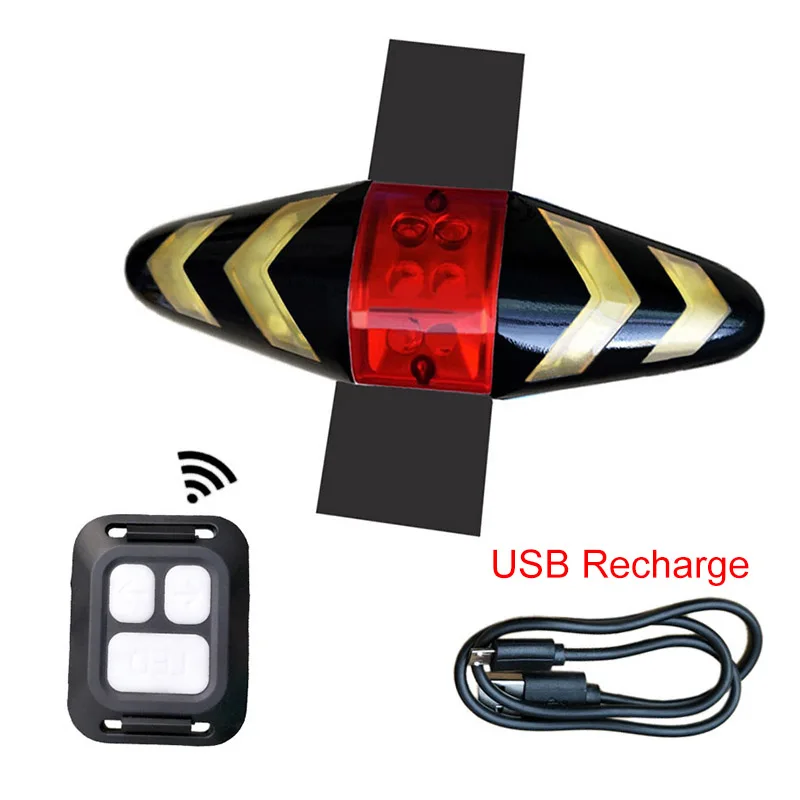 Best Bicycle rear light Wireless Bike Turning Light LED Taillight with Rear Turn Signal mode taillight Rear safety lights 1