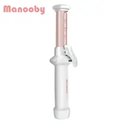 Manooby Professional Мини Портативный электрический персональный керамический Плойка для завивки волос 2 в 1 инструменты для моделирования причесок