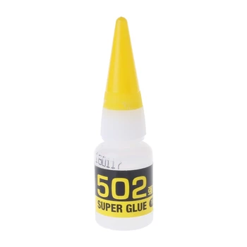 

502 Drying Fast Super Strong Glue Bond Cyanoacrylate Adhesive Repair Tools 8g Stationery Office Supplies