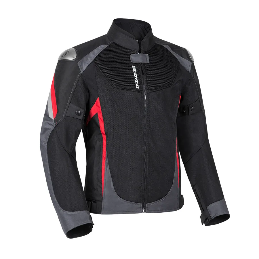 SCOYCO двигатель Цикл Куртка дышащий светоотражающие защитный гоночная одежда гоночная Защитная Экипировка плеча в виде ракушки JK98