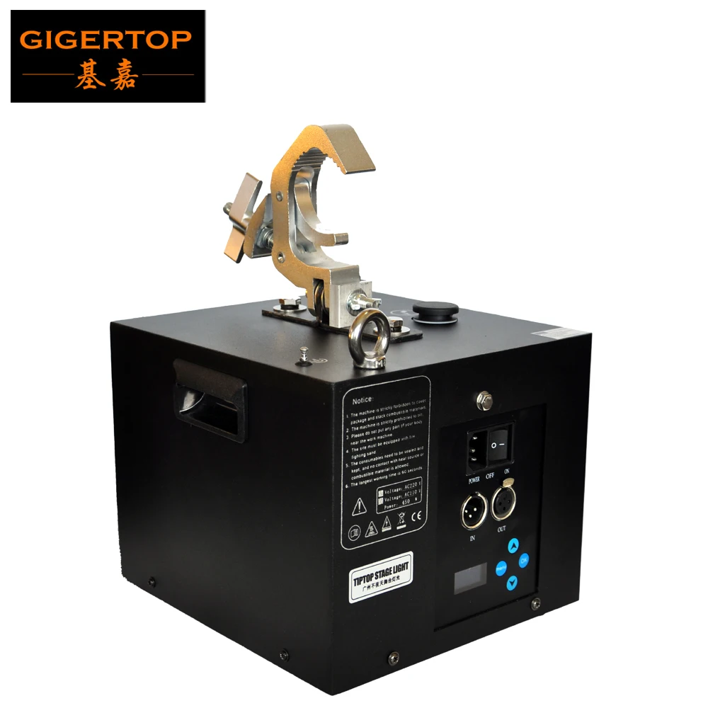 Gigertop 500W Water Fall Effect Cold Spark Spray Machine