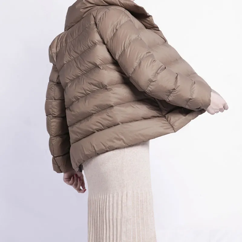 New Women Winter Coat 2018 New Ultra Light White Duck Down Jacket Slim Women Winter Jacket Portable Windproof Down Coat BN5827