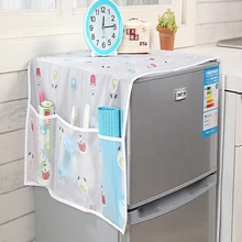 Прозрачная печать водонепроницаемый чехол для холодильника полотенце Бытовая техника моющиеся сумки для хранения