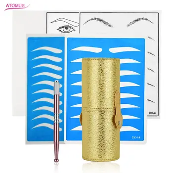 

Microblading Set Tattoo Practice Skin Dermografo Para Sobrancelhas 3d Eyebrow Microblade Kit Eyebrow Kit Training For Beginers