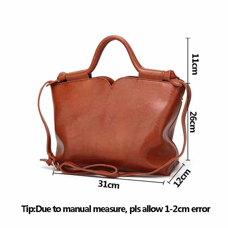 Women PU Leather Handbag Female Luxury Messenger Bags Vintage Ladies Casual Shoulder Bag Large Exquisite Crossbody SS7008 (3)