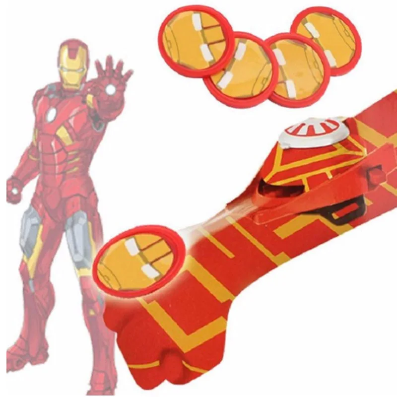Marvel Мстители 4 Косплей супер перчатки с героями Laucher человек паук Железный человек один размер перчатки Ганц реквизит Рождественский подарок для ребенка