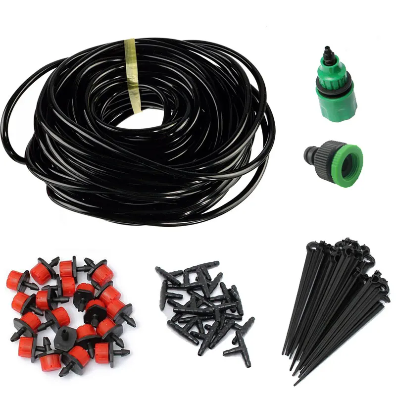 5 15 25m Hose Garden Watering System Drip Irrigation System 10 20 30 Drippers Irrigation Plant