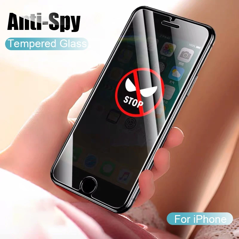 

Anti Spy Protective Glass On The For Iphone 7 8 Plus 6 6s Plus Tempered Glass Screen Protector For Iphone 7 8 6 S 6s Anti Glare