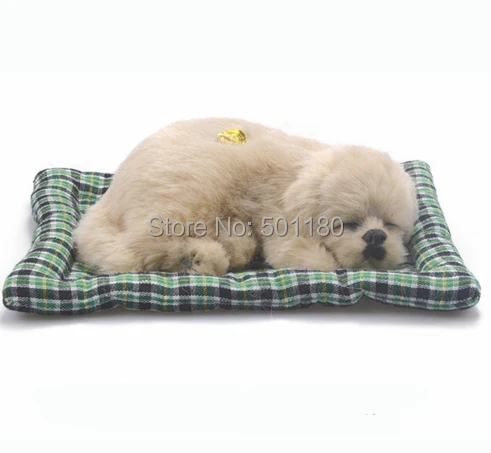 Ручной работы спящие игрушки в виде животных собака с коры для украшения мебели