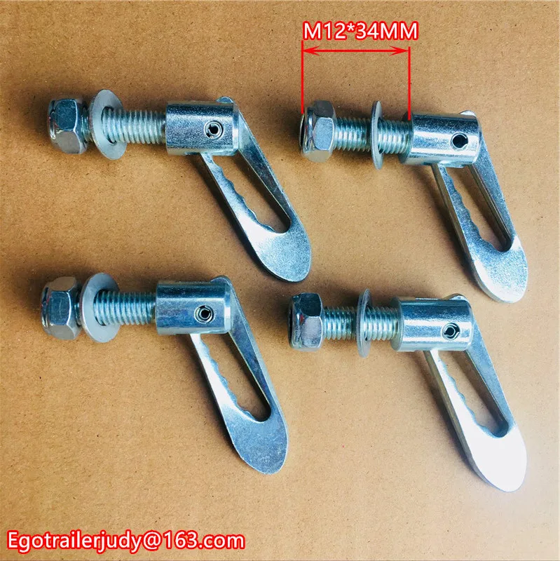 

EGO TRAILER Price for 4pcs anti Luce M12 x 34mm Drop Catch Tail Gate Fastener , Fasteners - Bolt-On Type, trailer parts