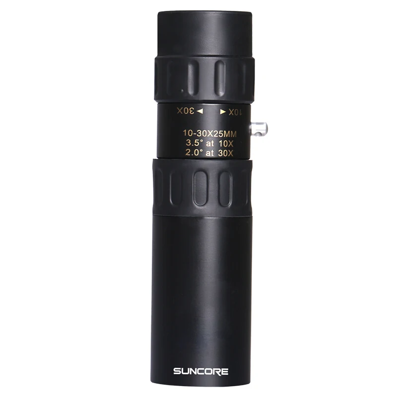 SUNCORE High Power Zoom Optical Monocular Telescope 10-30x25 Day and Night Vision Adjustable Focus | Инструменты