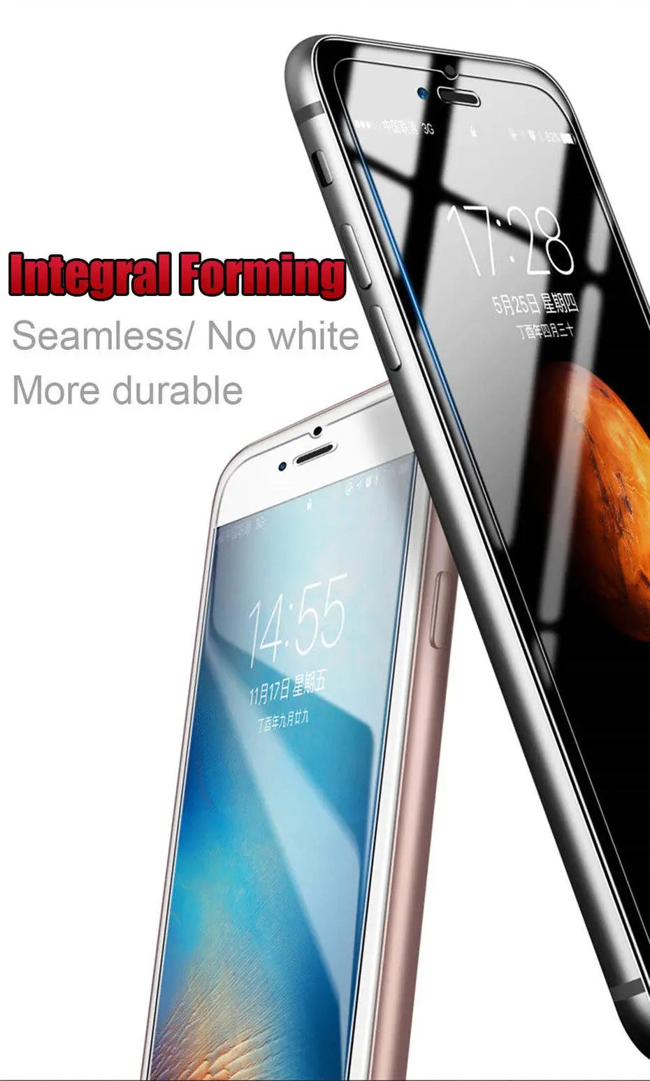 MOUSEMI Protective Glass For iPhone 5s 6 Plus 8 X Explosion Proof Ultra Thin Film Screen Protector For iPhone 7 Tempered Glass (3)