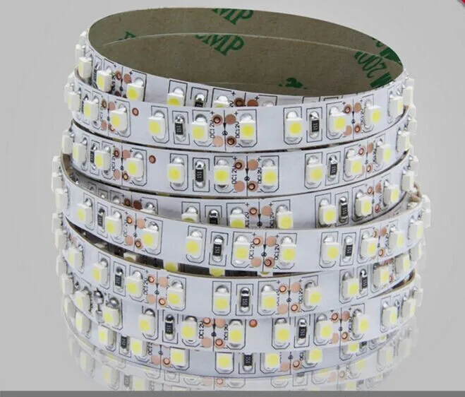 5 м 600LED IP33 3528 SMD 12 В гибсветильник 120led/m белый/теплый