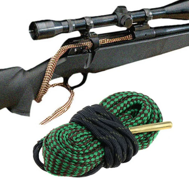 Green Bore Snake Gun/Rifle Cleaning .22 Cal .223 5.56mm Boresnake Cleaner Gun Rifle Cleaning VEH22 P31
