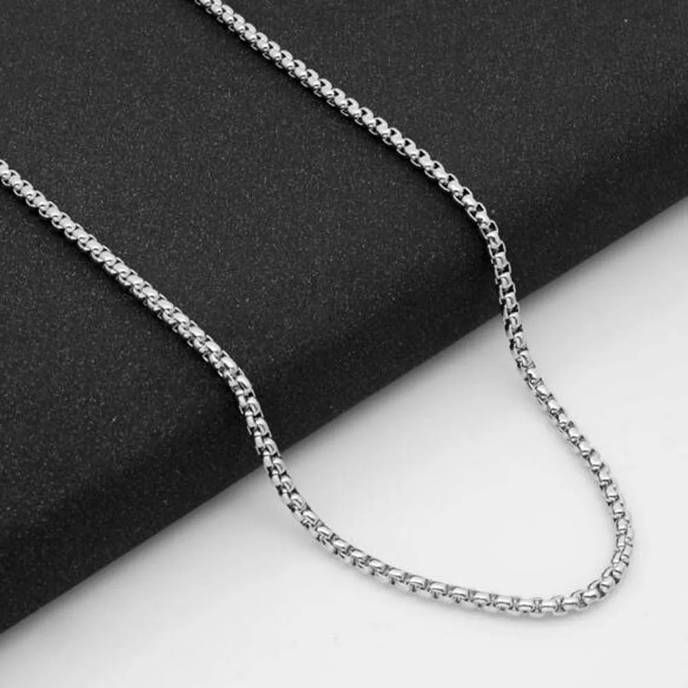 10pcs/lot High Quality Stainless Steel Chain Waterproof Men Curb Link