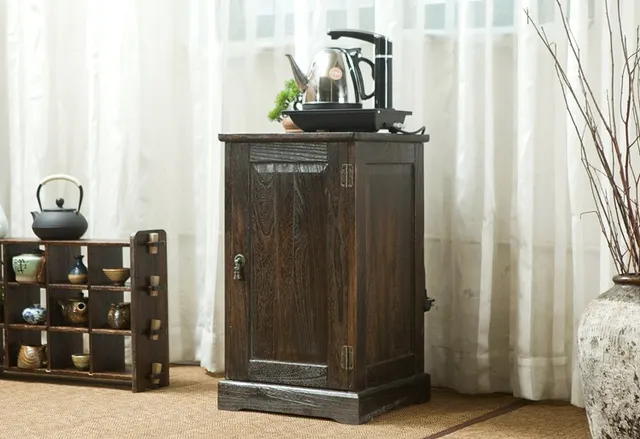 Japanese Antique Wooden Tea Cabinet Paulownia Wood Asian Traditional Japanese Antique Wooden Tea Cabinet Paulownia Wood Asian Traditional Furniture Living Room Drawer Storage Cabinet - Japanese Antique Wooden Tea Cabinet Paulownia Wood Asian Traditional