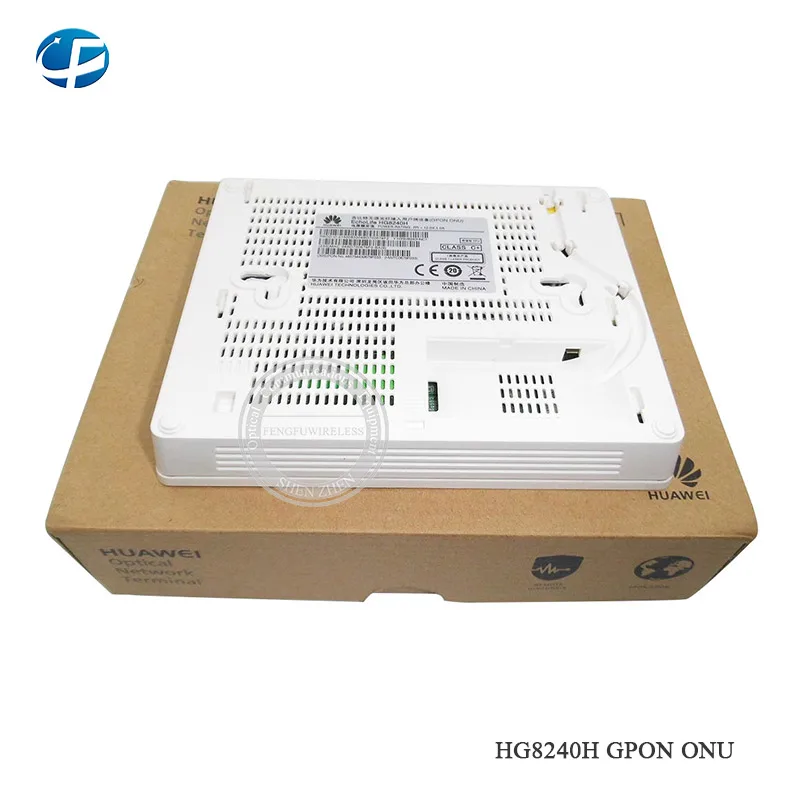 Высокая производительность Hua Wei оптического волокна HG8240H GPON ONU ONT 1GE+ 3FE+ 2TEL FTTH FTTB FTTX английская прошивка