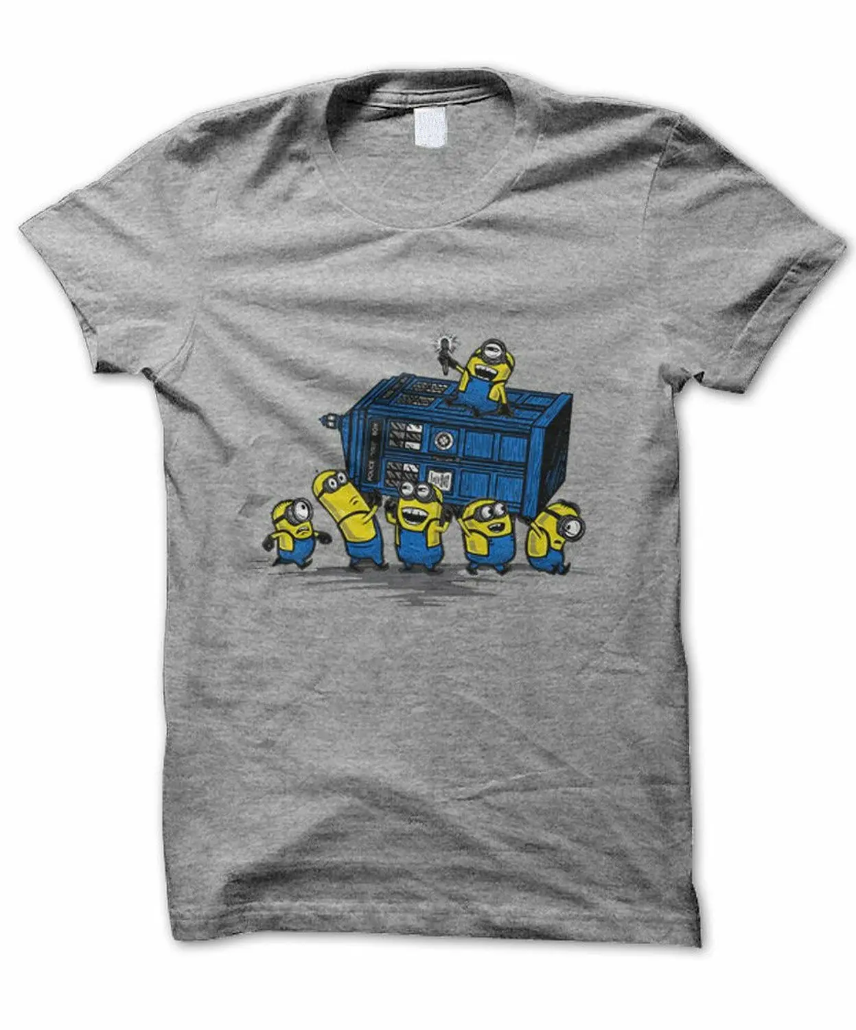 

Despicable me Minions Dr Who Inspired T-Shirt Funny Doctor Movie Adults