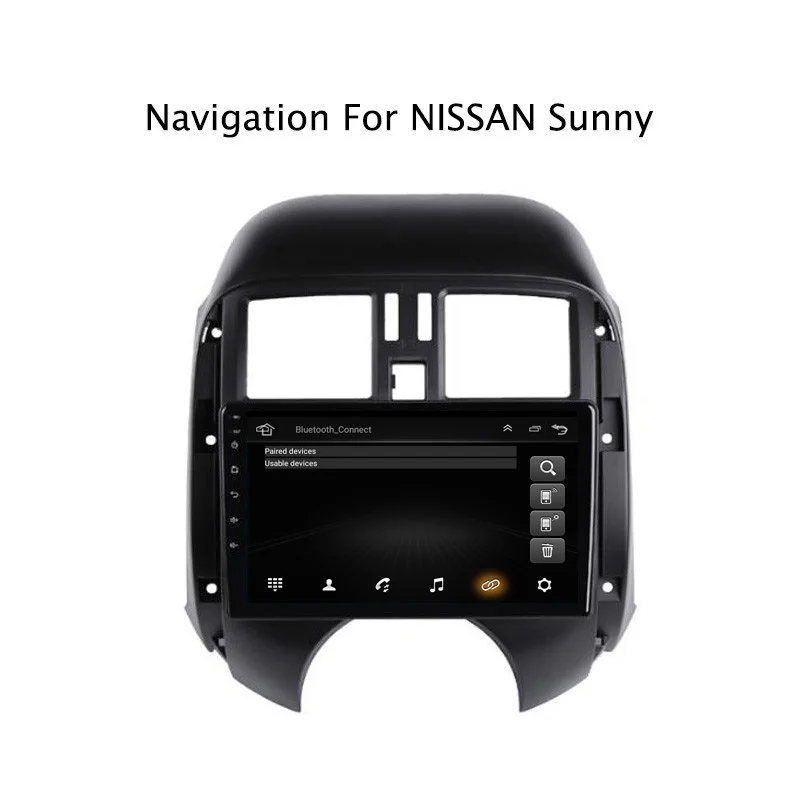 NAVITOPIA 9 дюймов 4G LTE wifi головное устройство для Nissan Sunny 2011 2012 Android 6 0 2G + 32G
